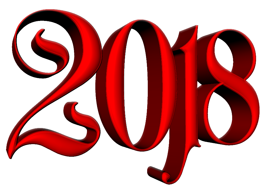 2018 clipart red