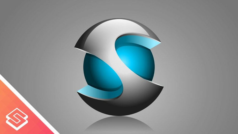 3d logo icon