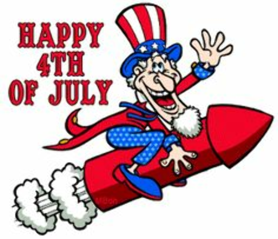 Download High Quality 4th of july clipart cartoon Transparent PNG