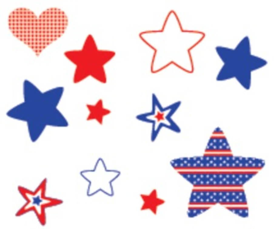 fourth of july clipart stars