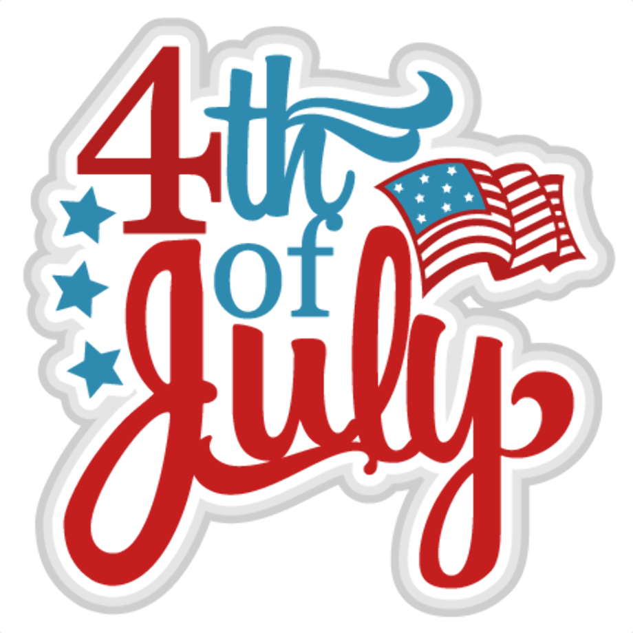 Happy 4 Of July 2024 Clipart - Teddy Gennifer