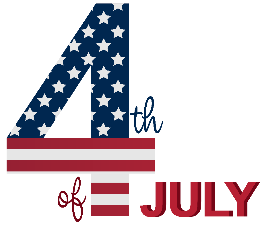 4th of july clip art clear background