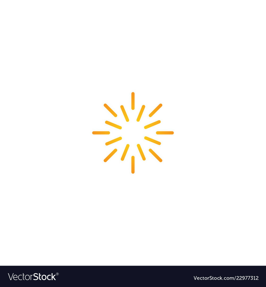 abstract logo sun