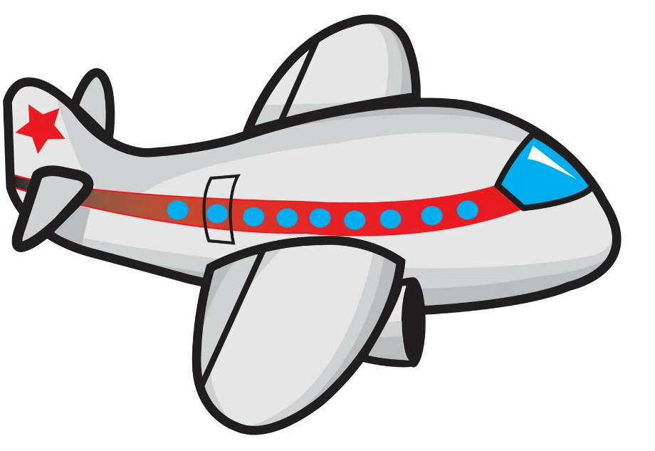 airplane clipart drawing