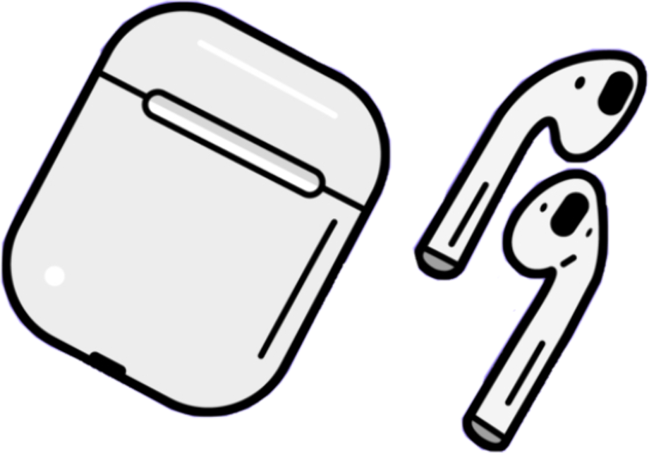 Download High Quality airpods clipart drawing Transparent PNG Images