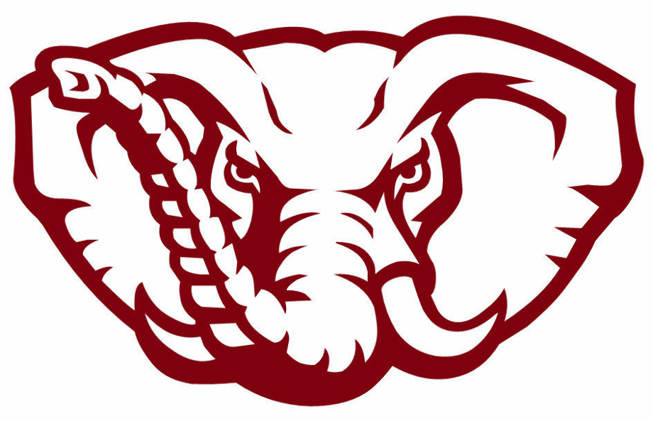 alabama football logo stencil