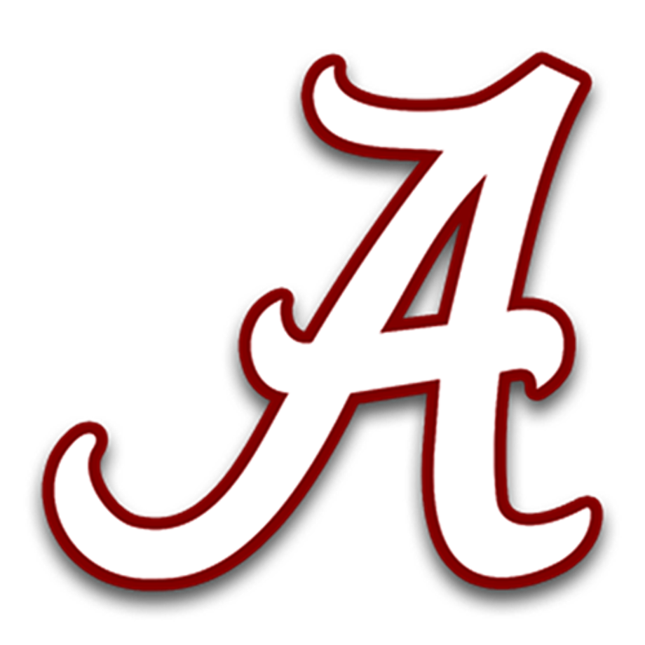 Alabama football logo font
