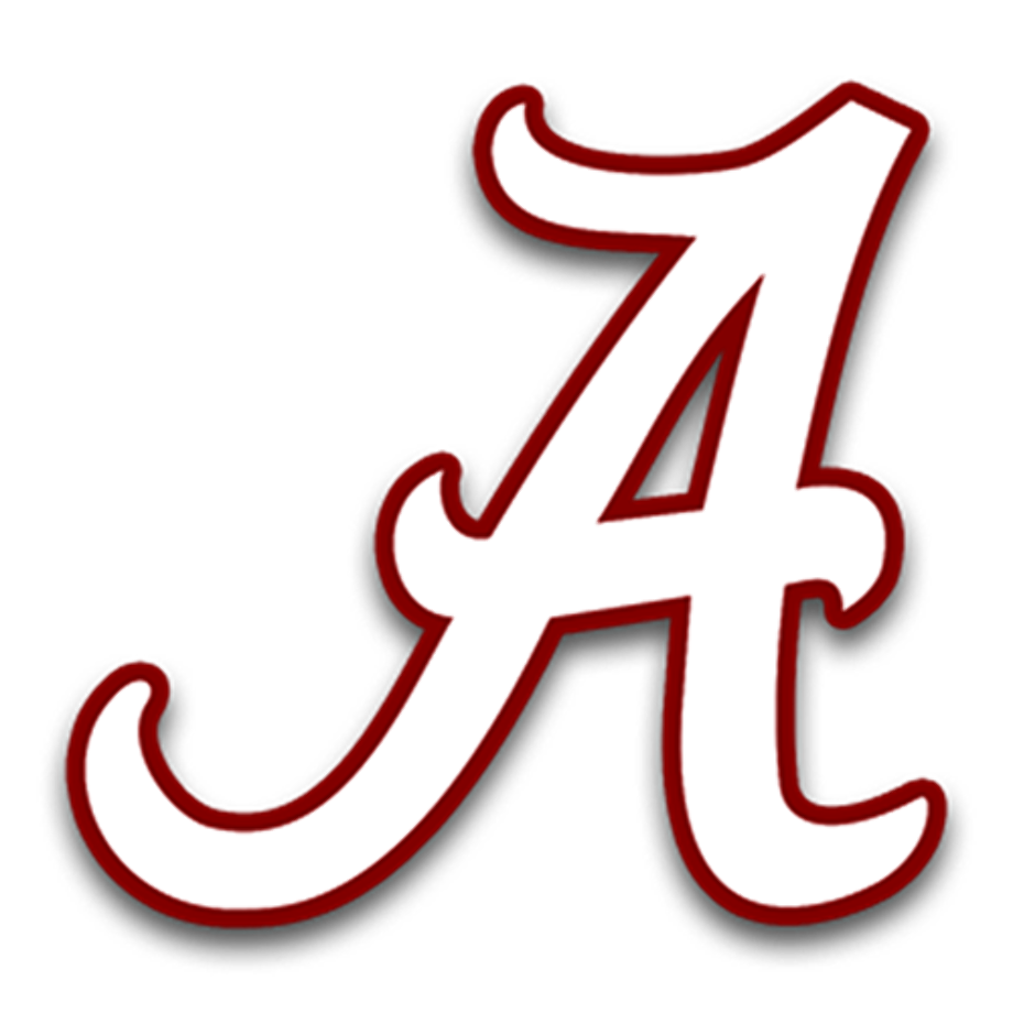 alabama football logo template