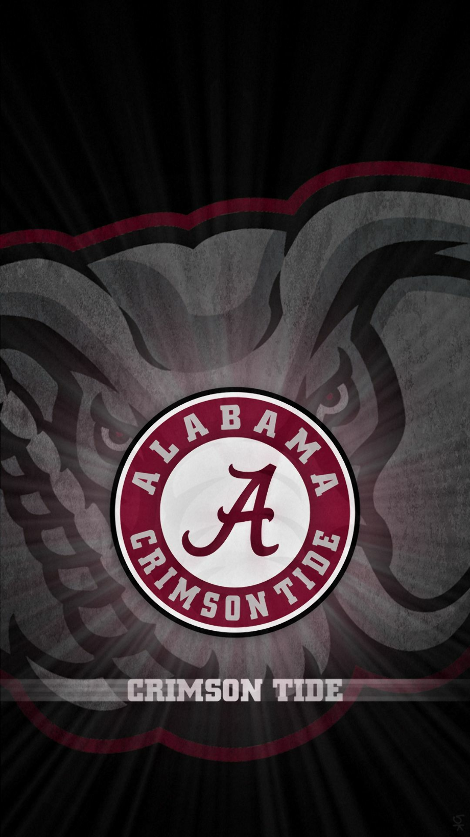 Download High Quality alabama football logo wallpaper Transparent PNG