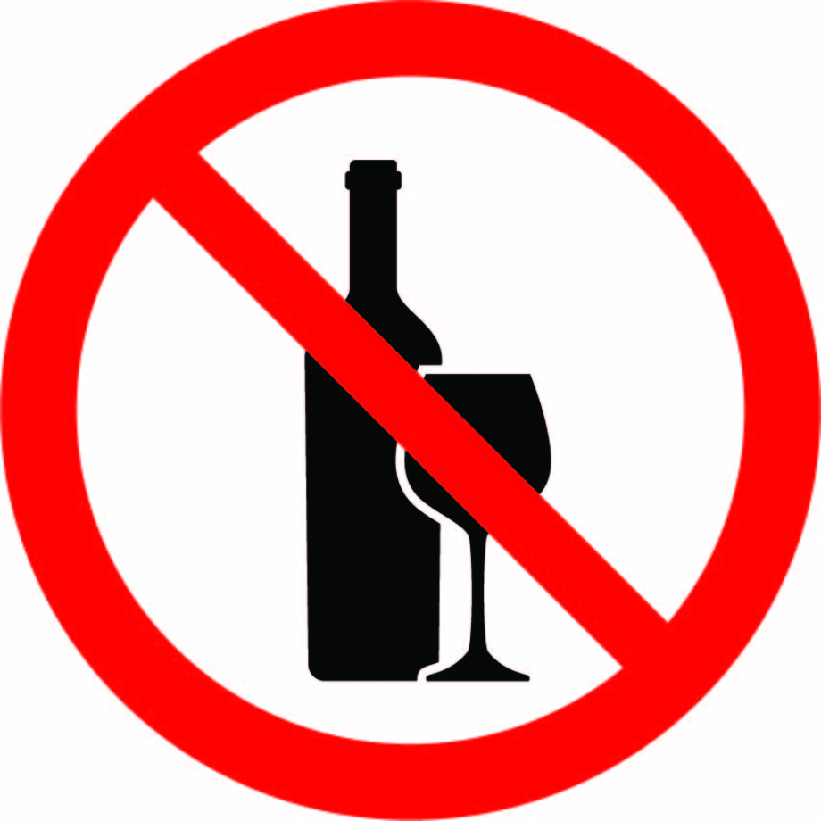 alcohol clipart avoid
