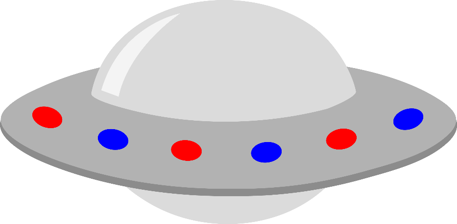 spaceship clipart flying saucer