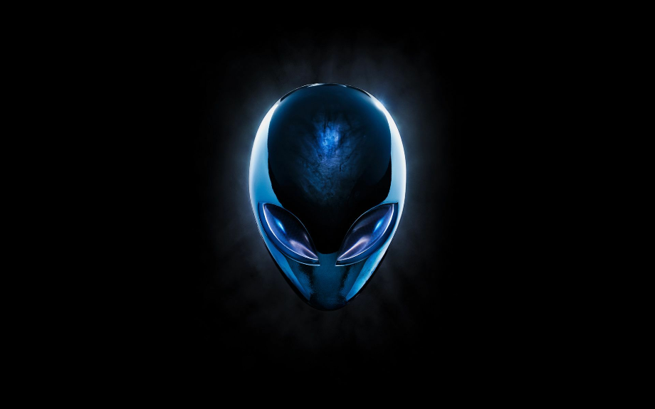 alienware logo blue