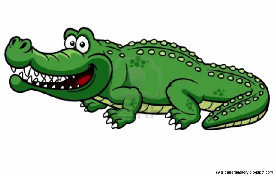 alligator clip art animated