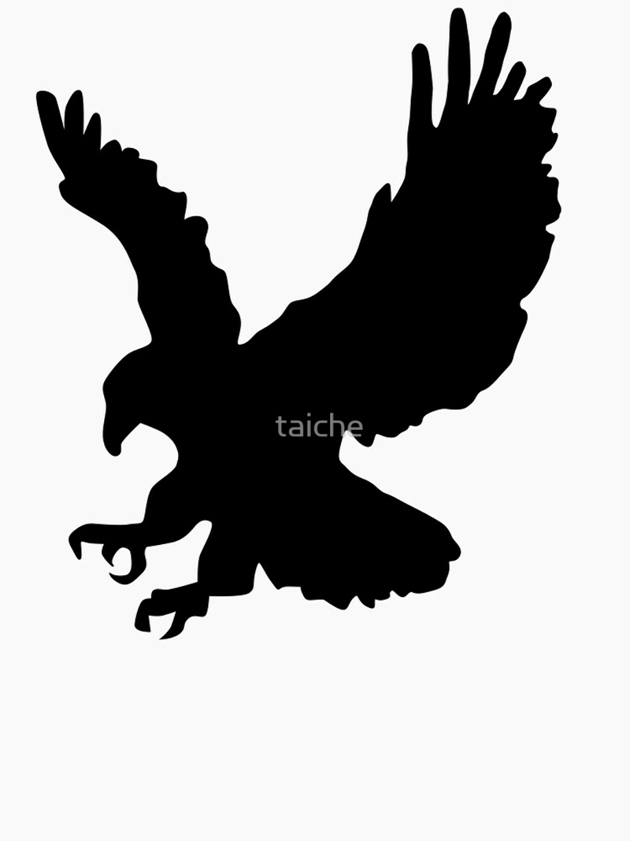 american eagle logo silhouette