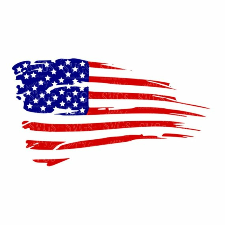 american flag clipart rustic