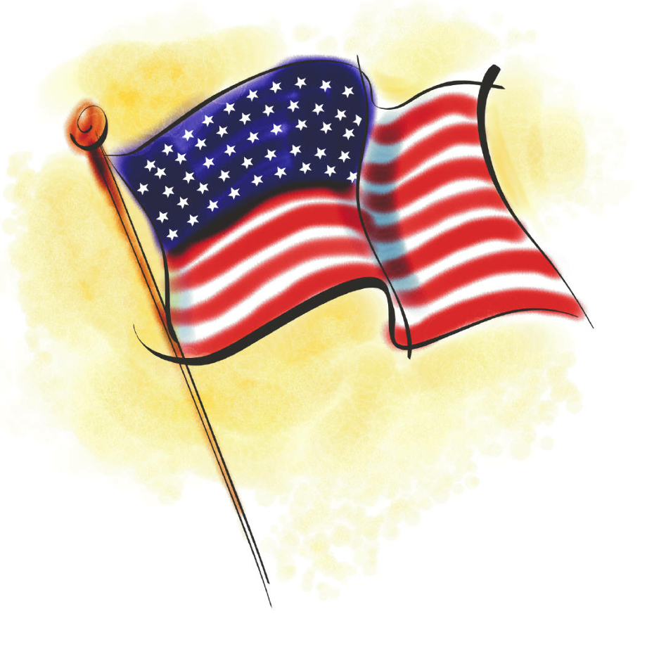 Download High Quality American Flag Clipart Rustic Transparent Png