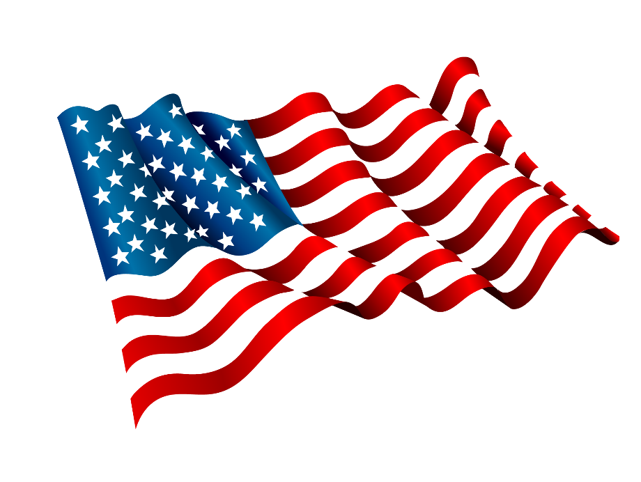 Download High Quality american flag transparent vector