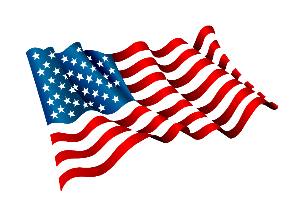 Download High Quality american flag transparent vector Transparent PNG