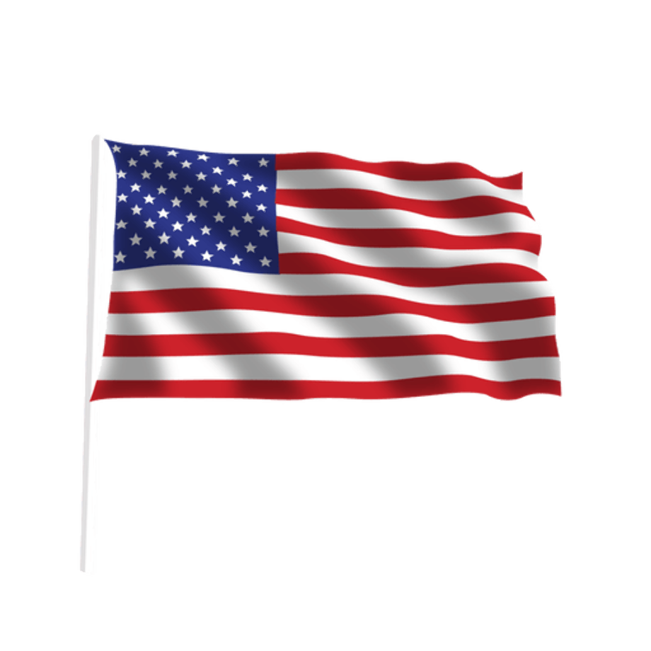 american flag transparent vector