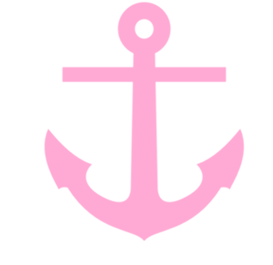 anchor clipart pink