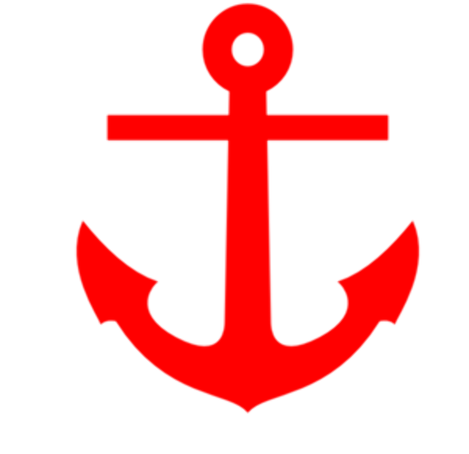 anchor clipart red