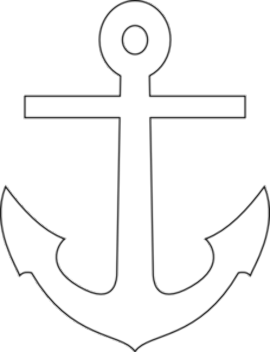 anchor clipart white