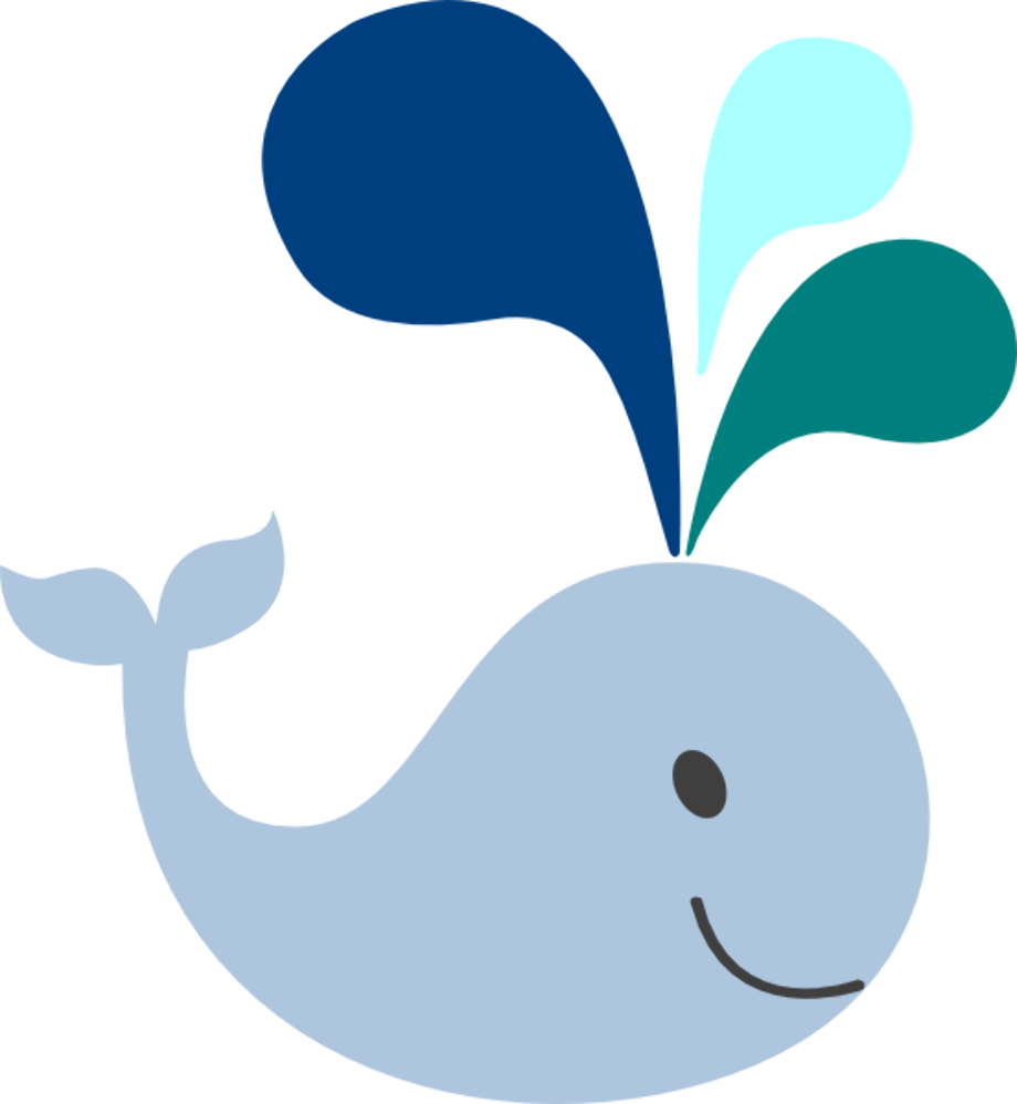 baby clipart blue