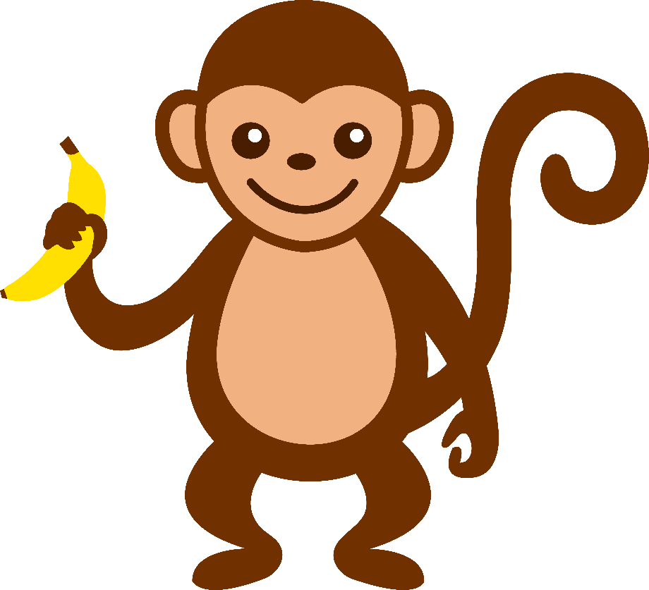 monkey clipart jungle