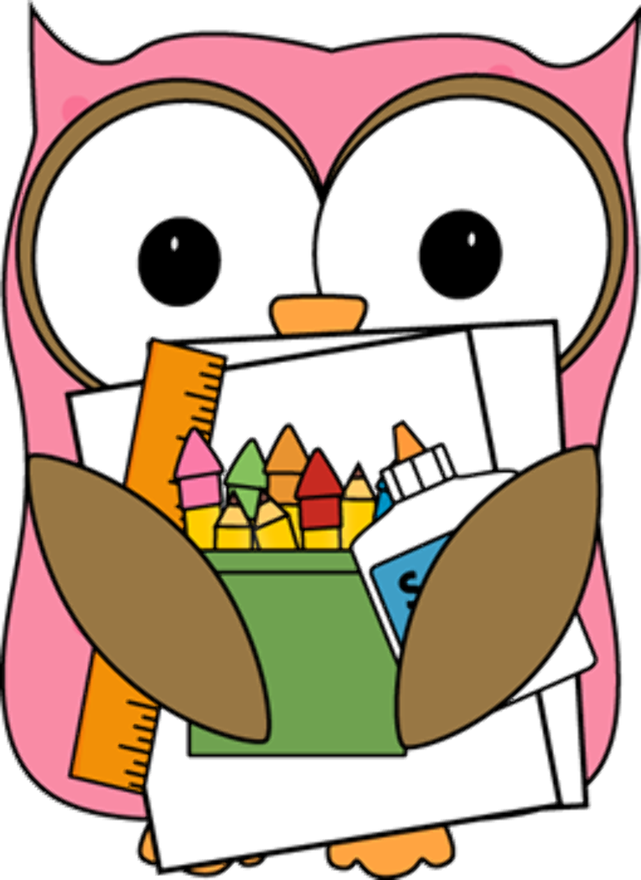 back to school clipart owl