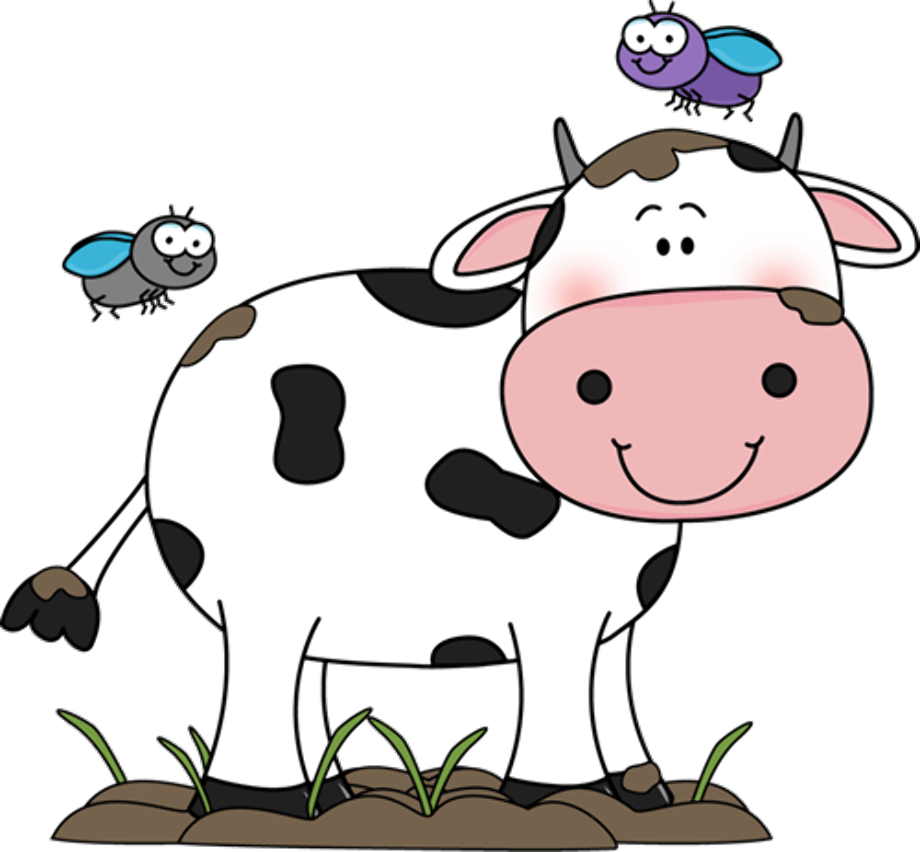 cow clipart standing