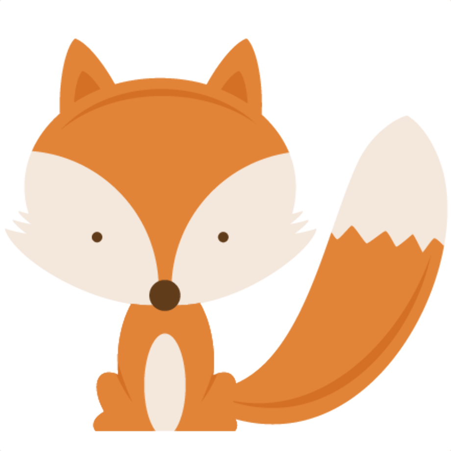fox clipart woodland