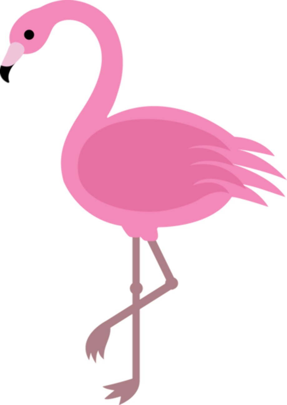 hawaiian clipart flamingo