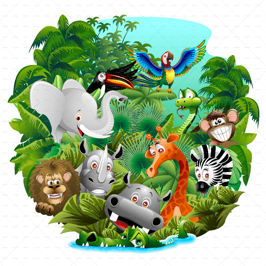 Download High Quality Animal clipart rainforest Transparent PNG Images
