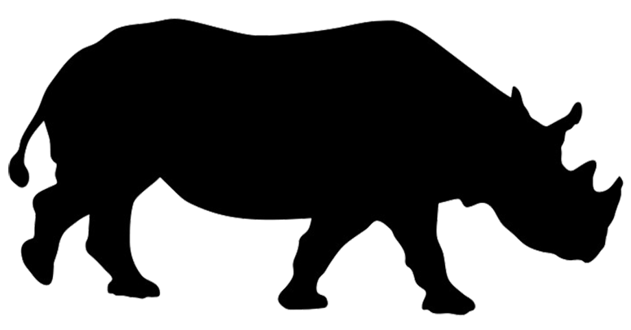 Animal clipart silhouette
