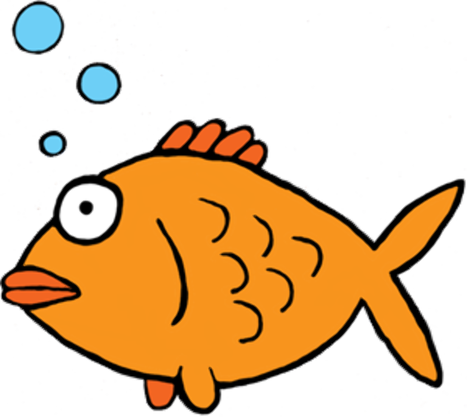goldfish clipart cartoon