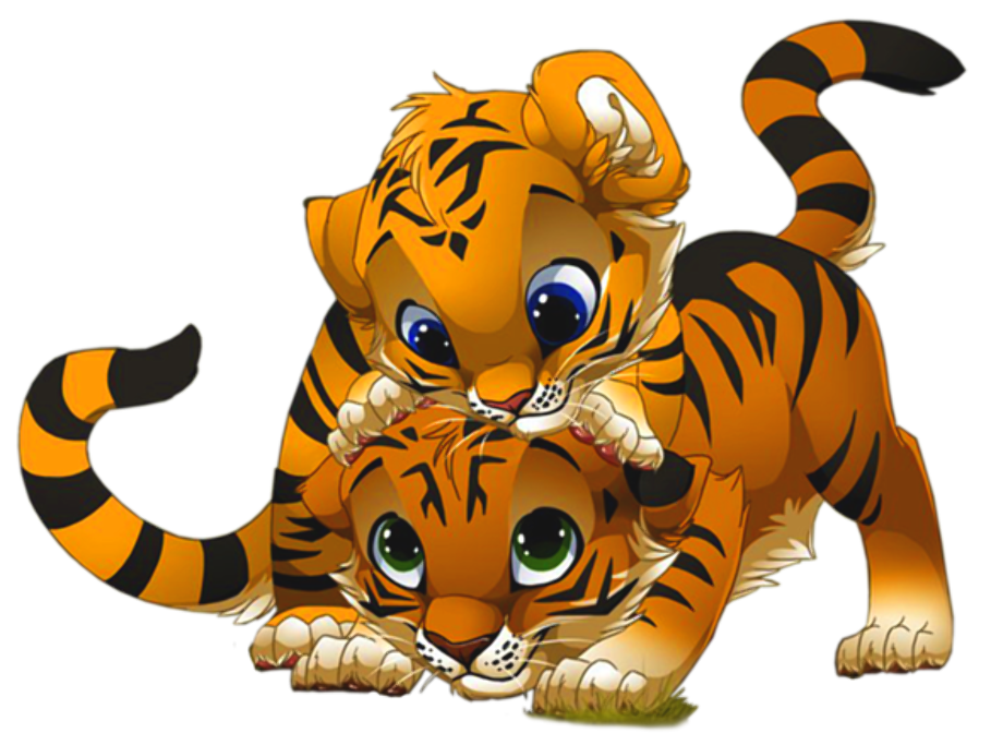 tiger clipart cub
