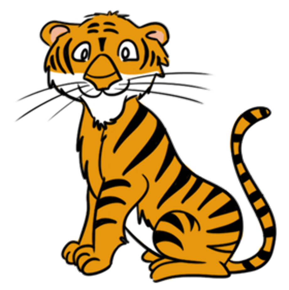 tiger clipart transparent background