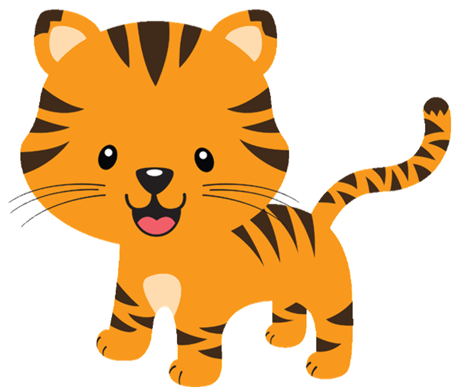 tiger clipart clear background
