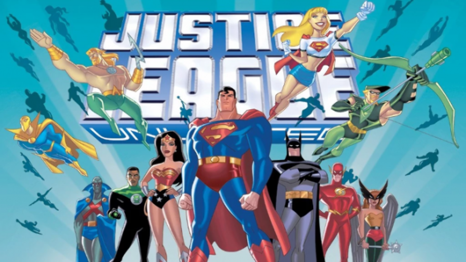 animated logo justice league