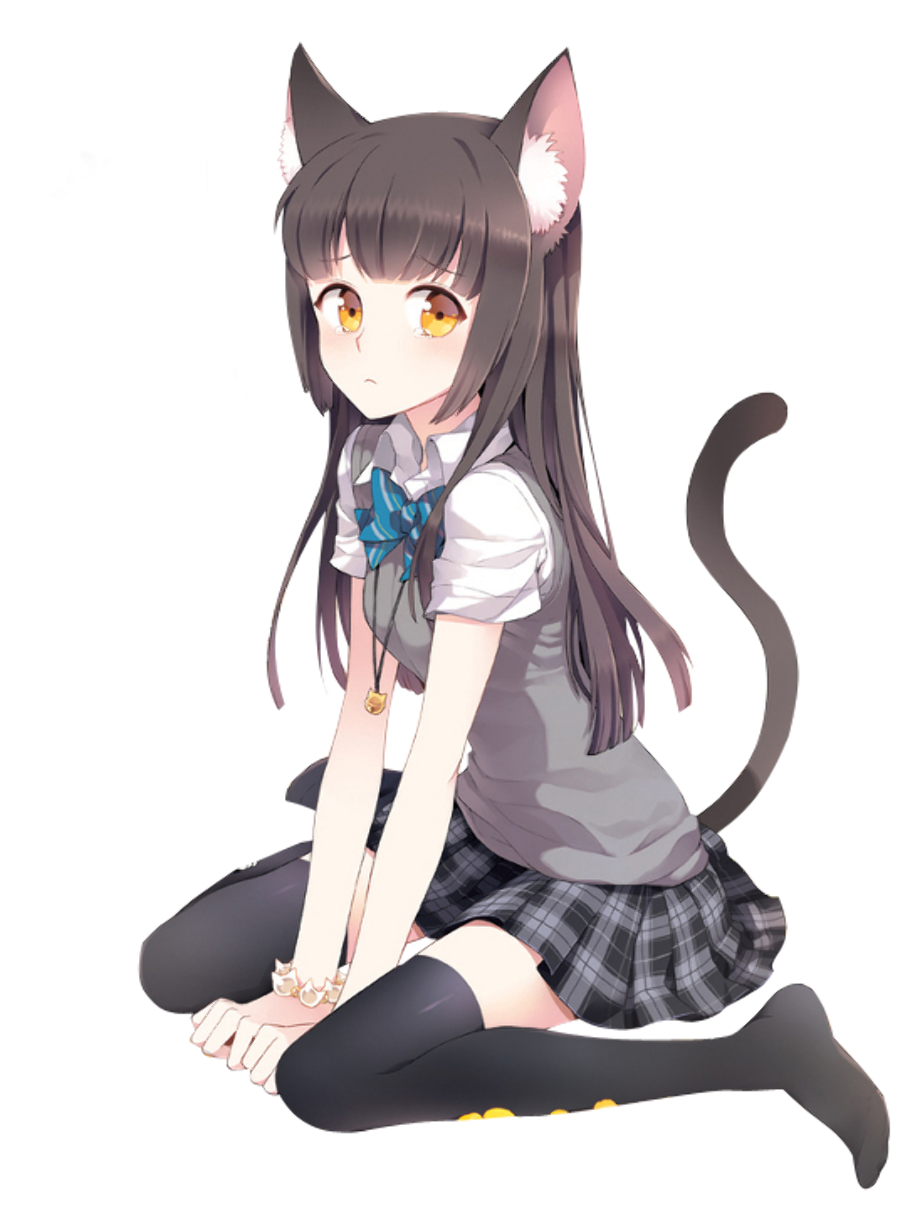 Download High Quality anime transparent cat girl Transparent PNG Images