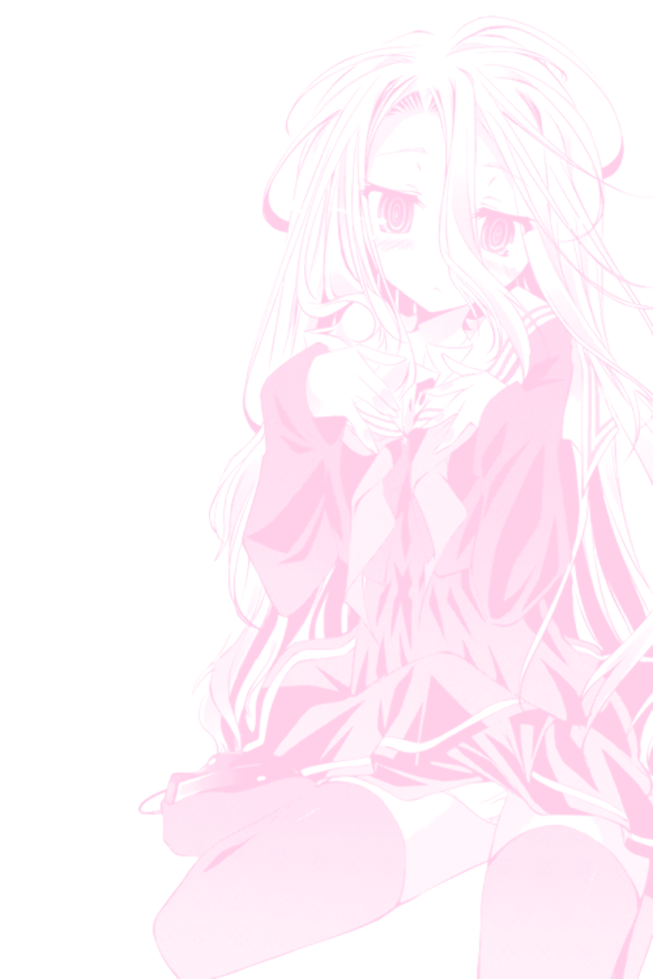 anime transparent pink