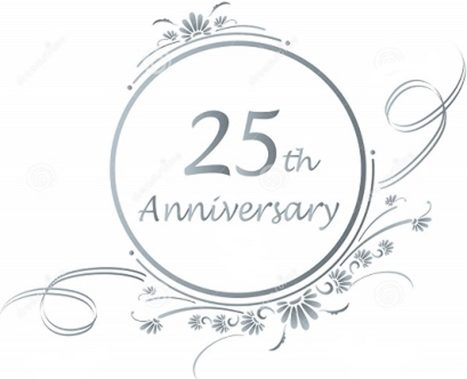 Download High Quality anniversary clipart 25th Transparent ...