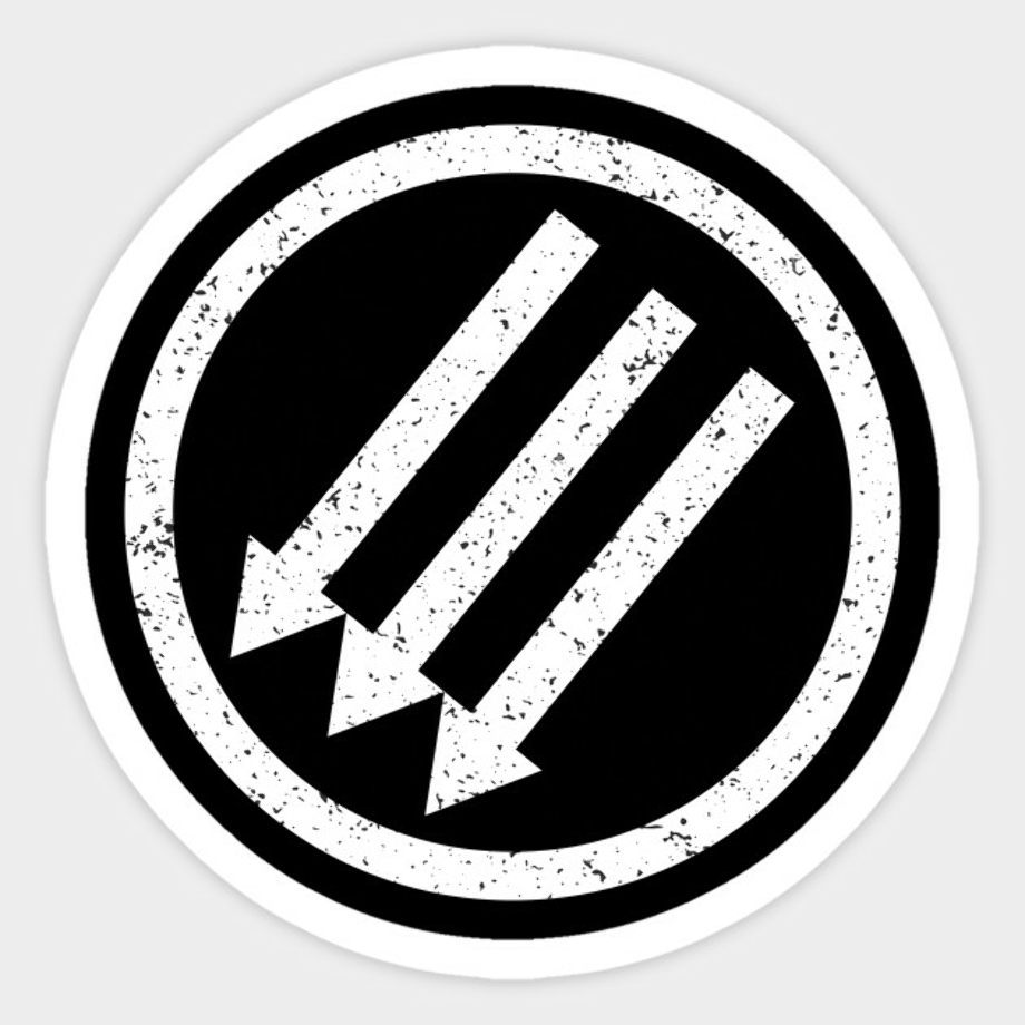 Download High Quality antifa logo 3 arrow Transparent PNG Images - Art