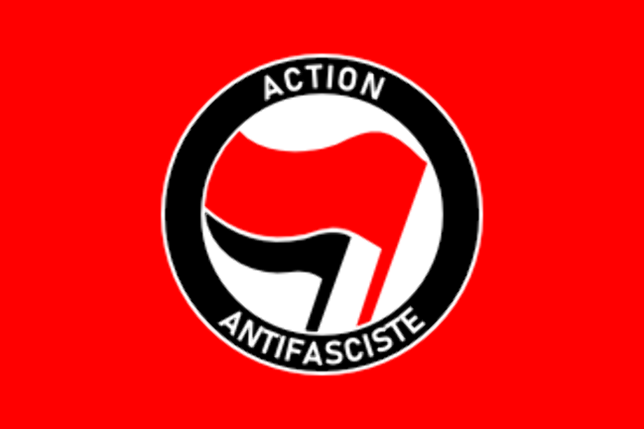 antifa logo fist