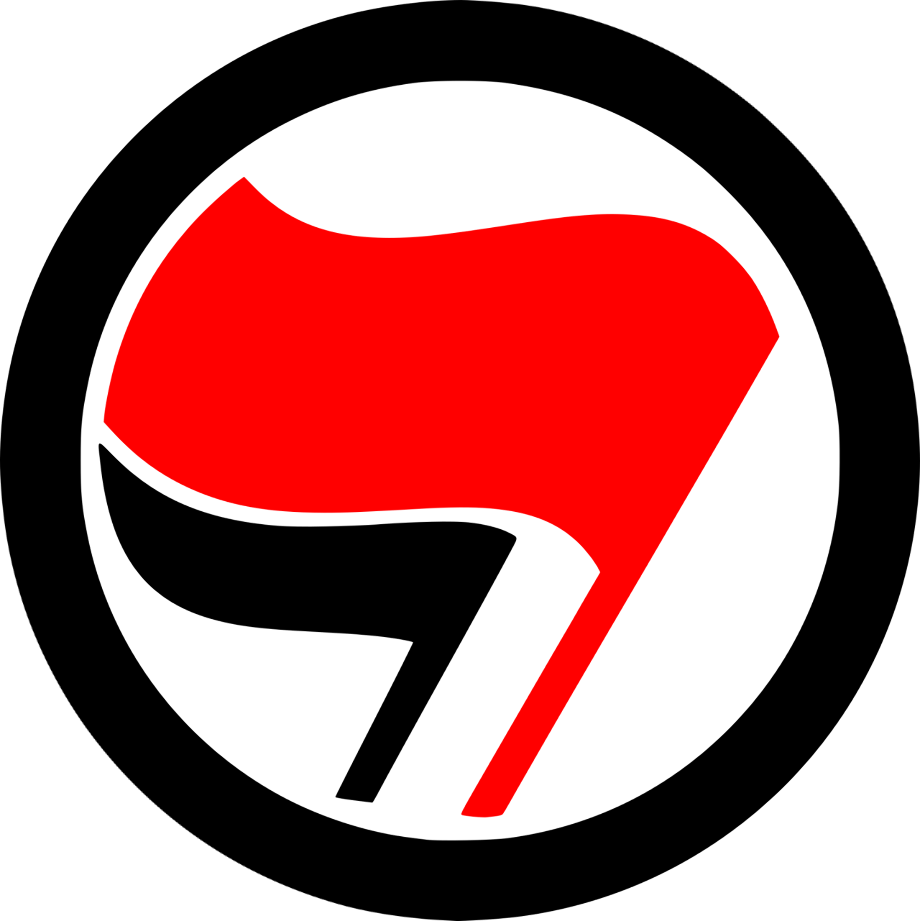 antifa logo circle