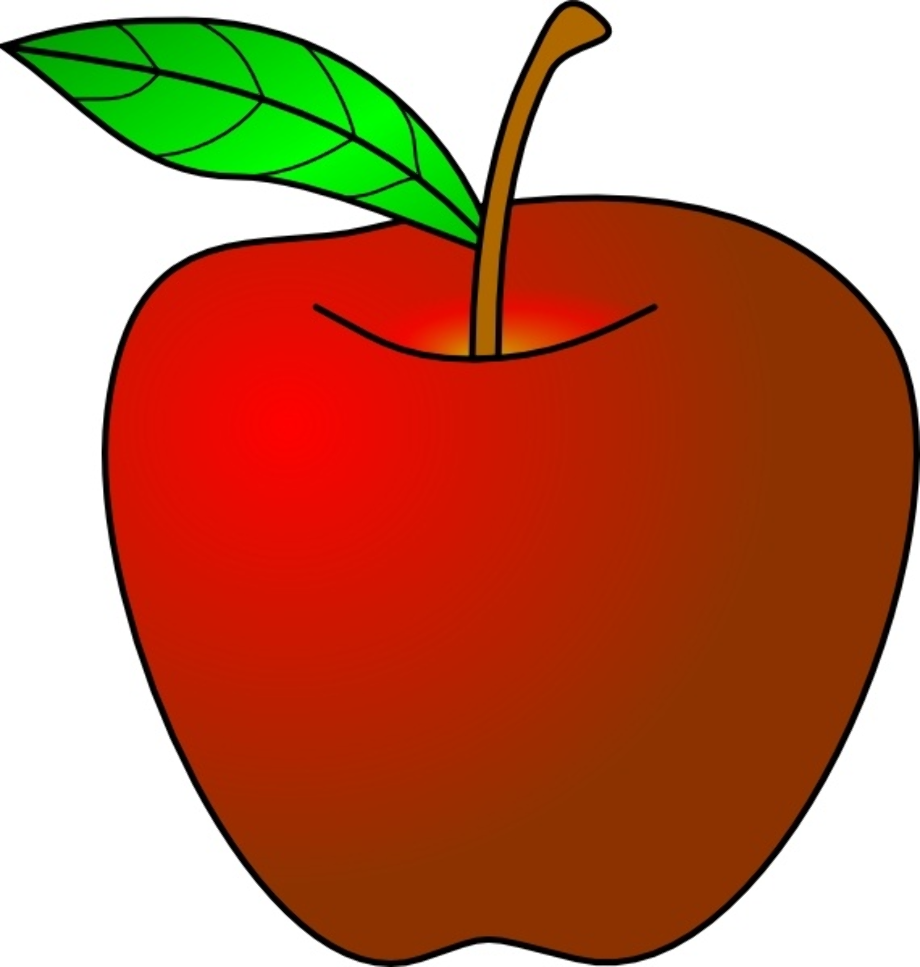 apple clipart vector