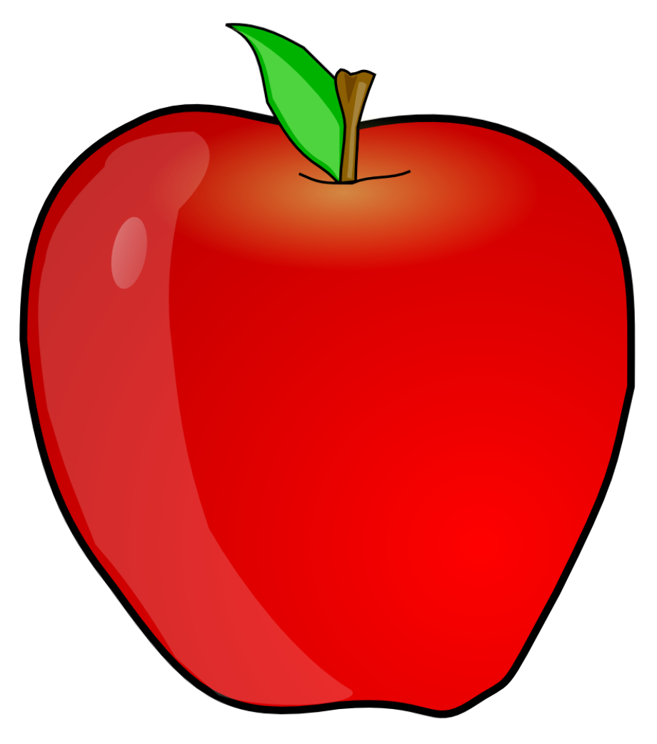 teacher clipart apple