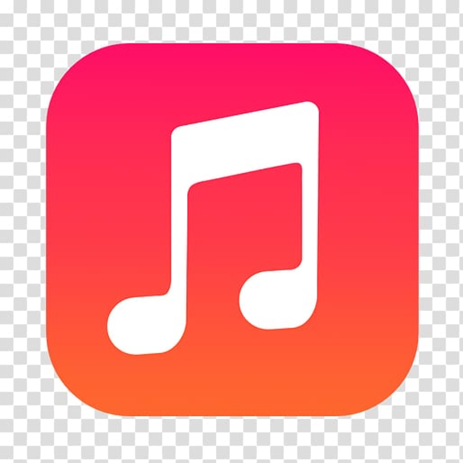 apple music logo clipart transparent