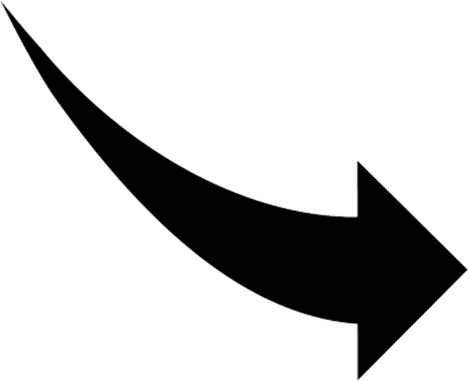 arrow clip art curved