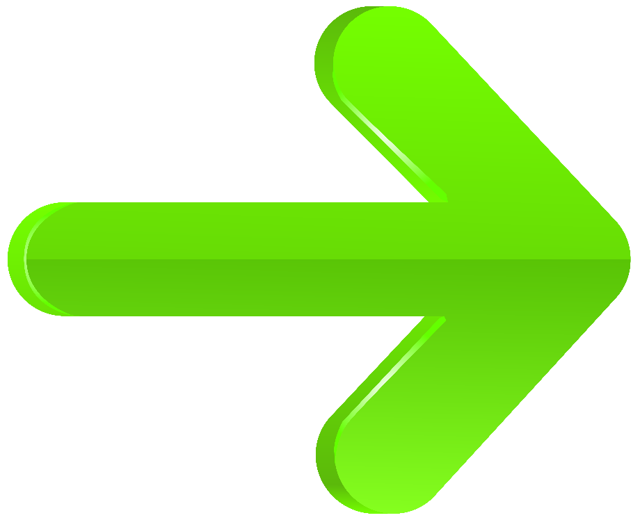 clipart arrow green